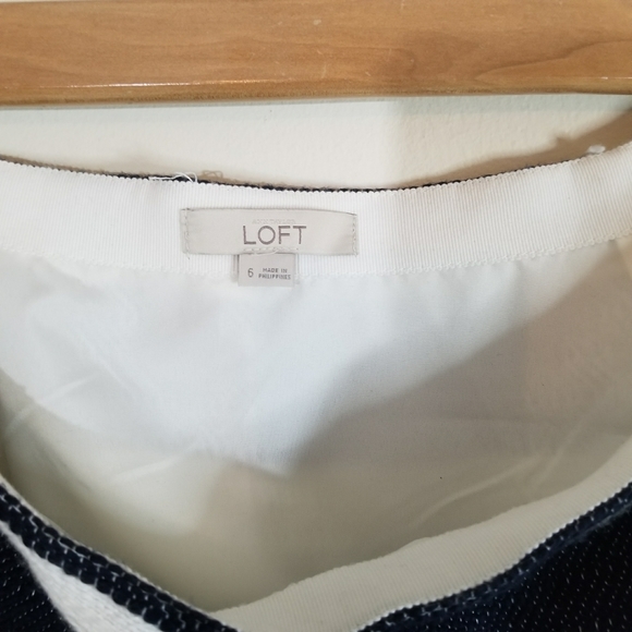 Ann Taylor Loft Nautical Stripe Skirt - Picture 5 of 8